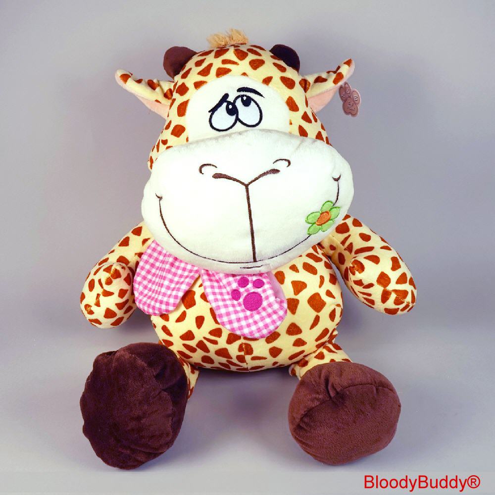 TreuePr&auml;sent Pl&uuml;sch-Kuh Cartoon