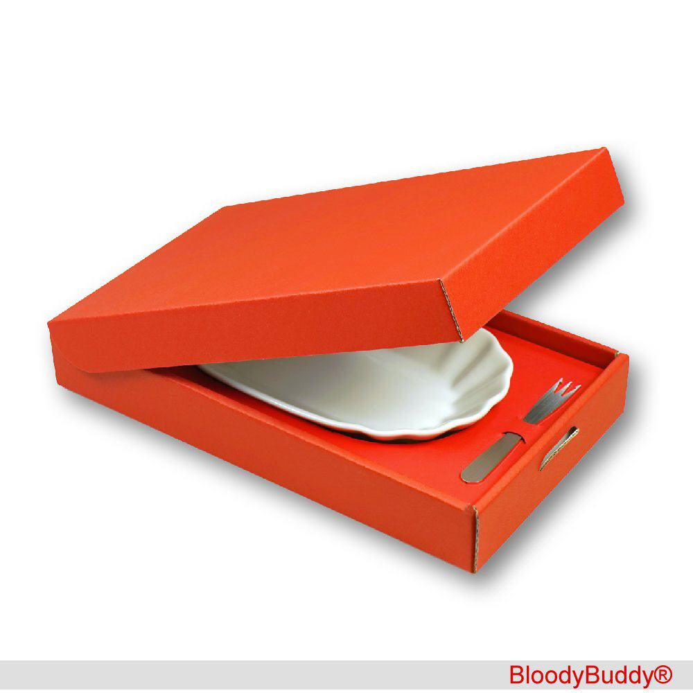 Geschenk-Set Pommesschale mit zwei Pommesgabeln