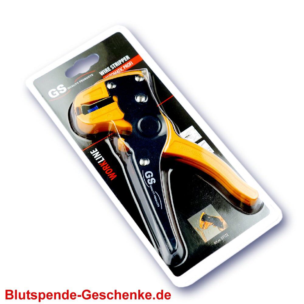 Blutspendegeschenk Abisolier-Zange
