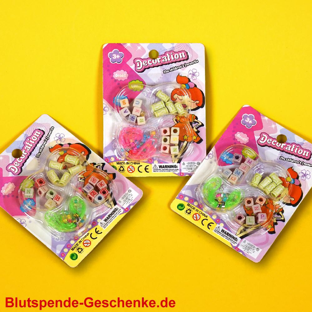 Blutspendegeschenk Armband-Bastelset