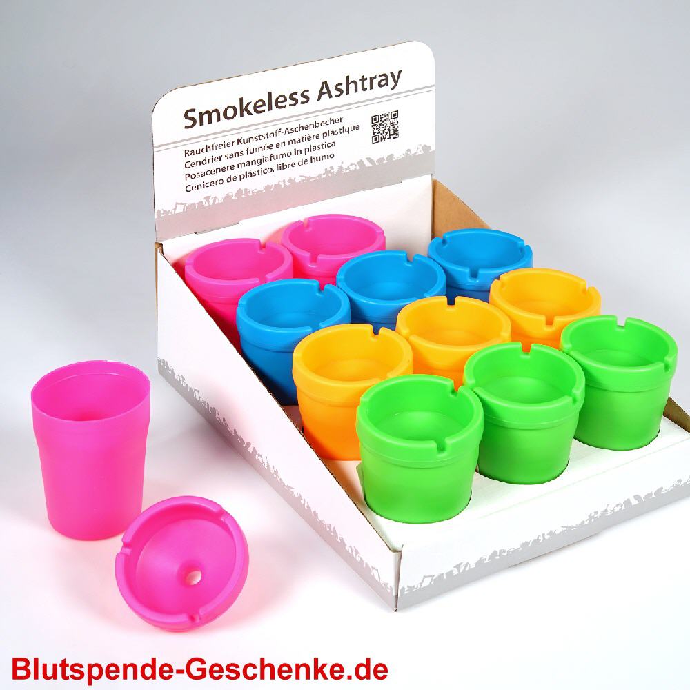 Blutspendegeschenk Aschenbecher