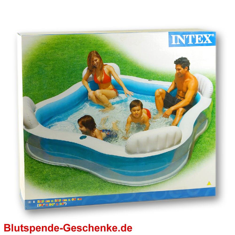 Blutspendegeschenk Swimming-Pool