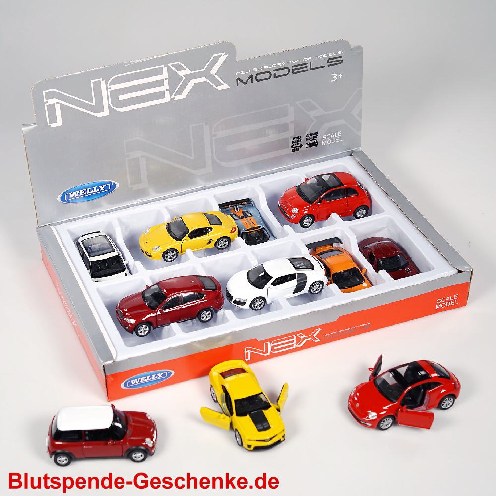Blutspendegeschenk Modellautos