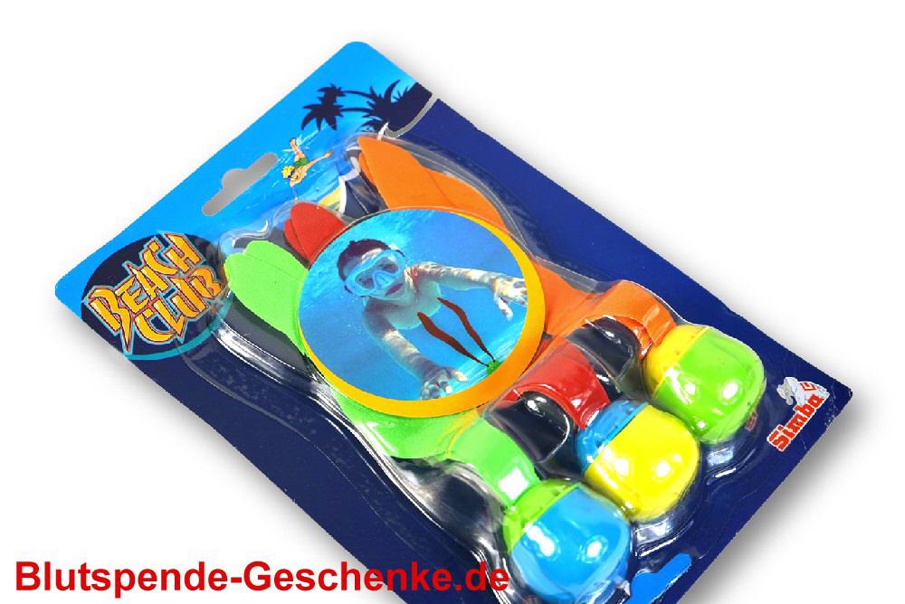 Blutspendegeschenk Tauchspielzeug