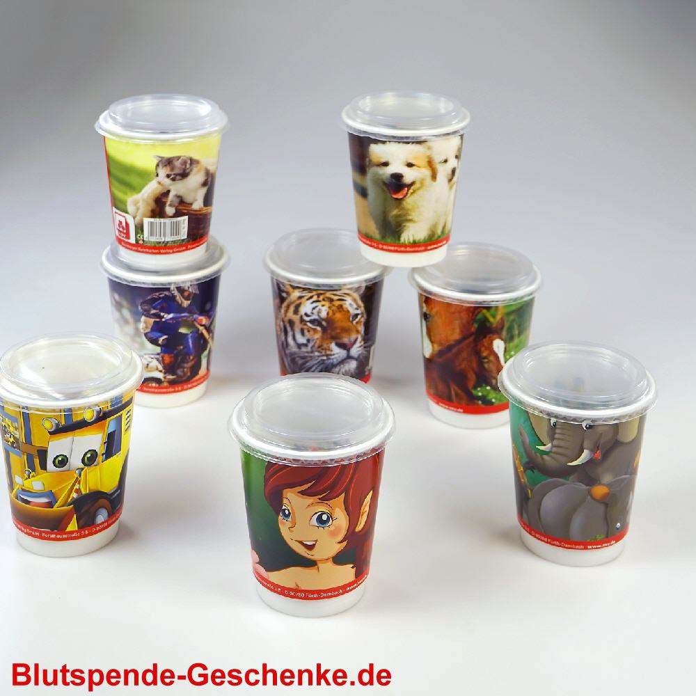 Blutspendegeschenk Becher Puzzle