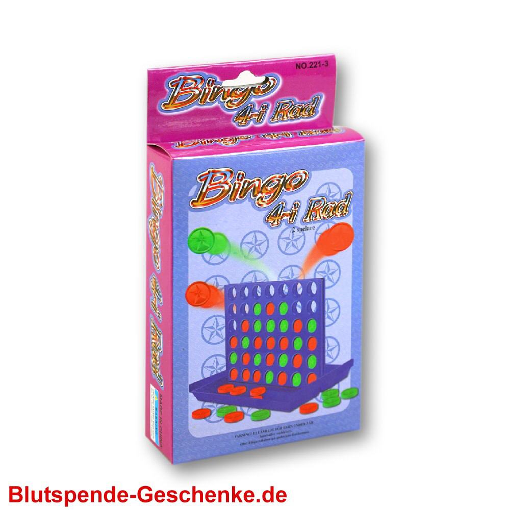 Blutspendegeschenk Bingo-Spiel