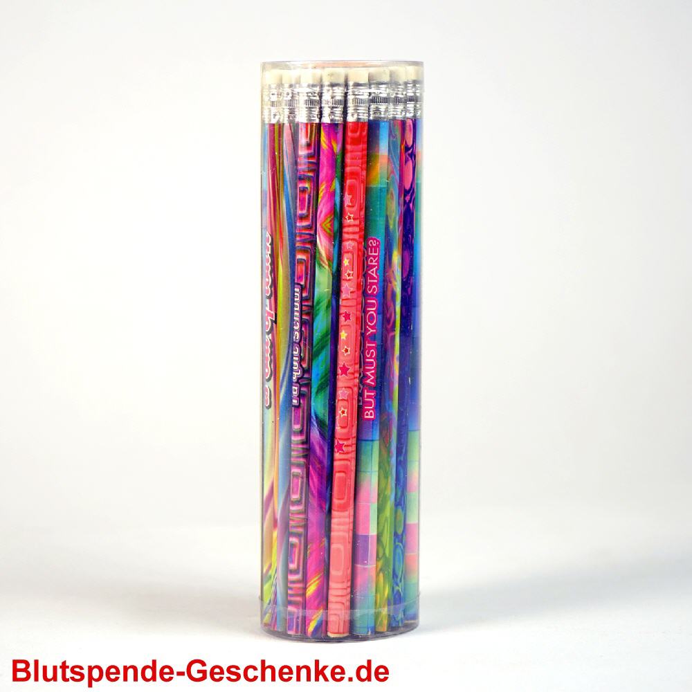 Blutspendegeschenk Bleistifte 40er