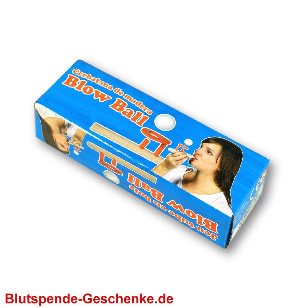 Blutspendegeschenk Blas-Ball-Spiel
