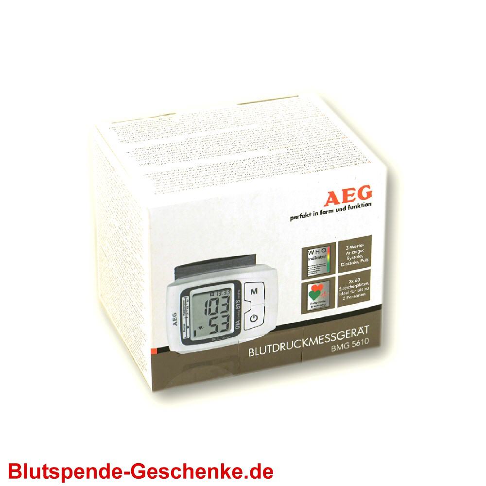 Blutspendegeschenk Blutdruck-Messger&auml;t