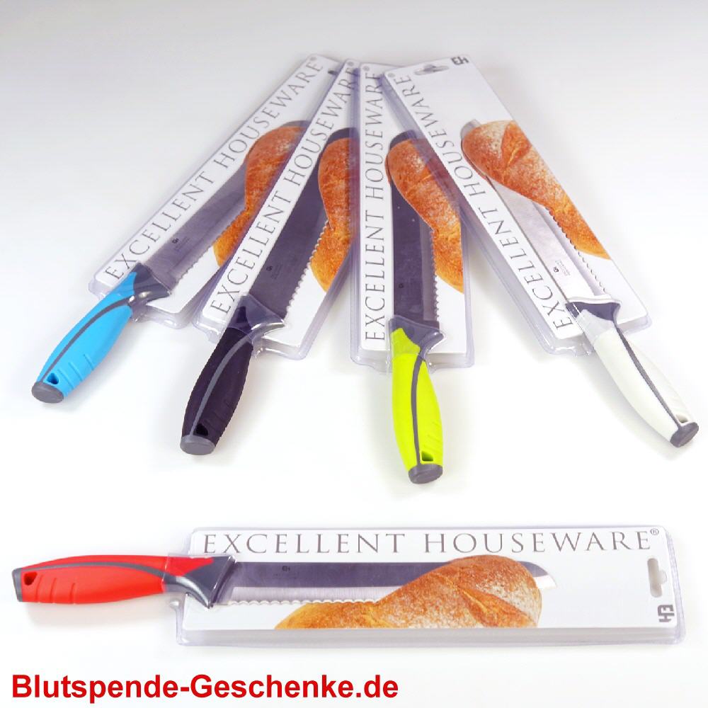 Blutspendegeschenk Brotmesser
