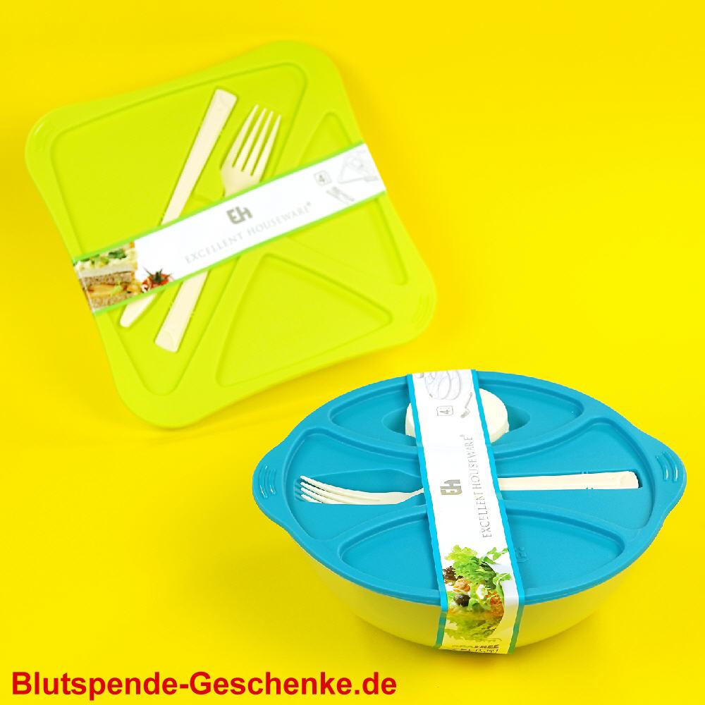 Blutspendegeschenk Brotzeitdosen-Set