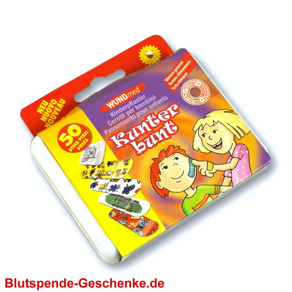 Blutspendegeschenk Kinderpflaster