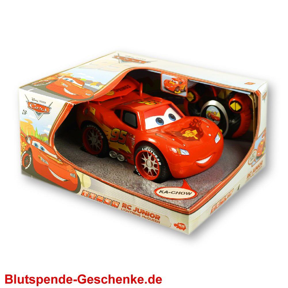 Blutspendegeschenk Cars Lightning