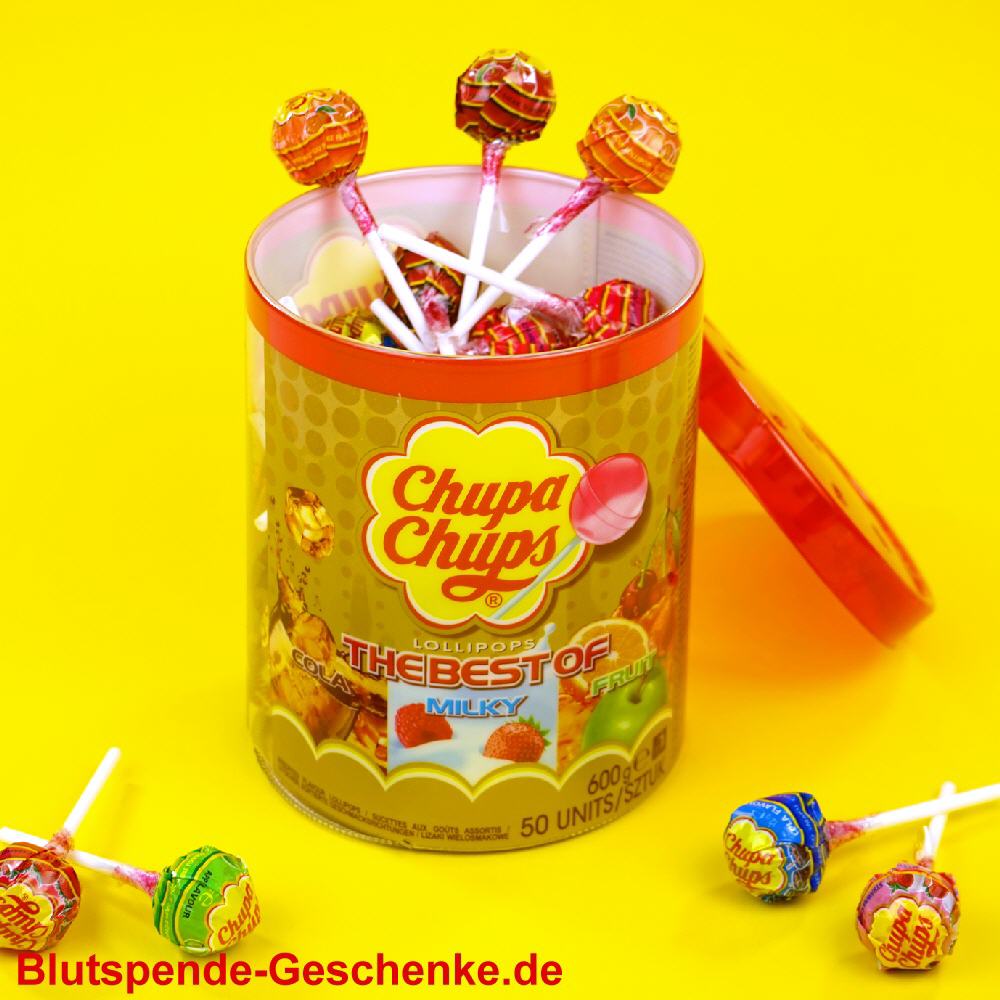 Blutspendegeschenk Lollies