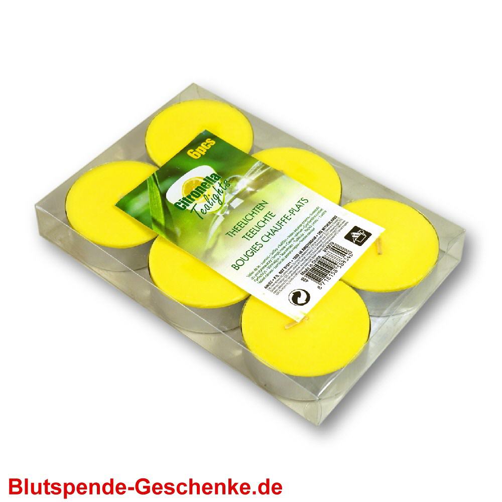Blutspendegeschenk Duftkerzen