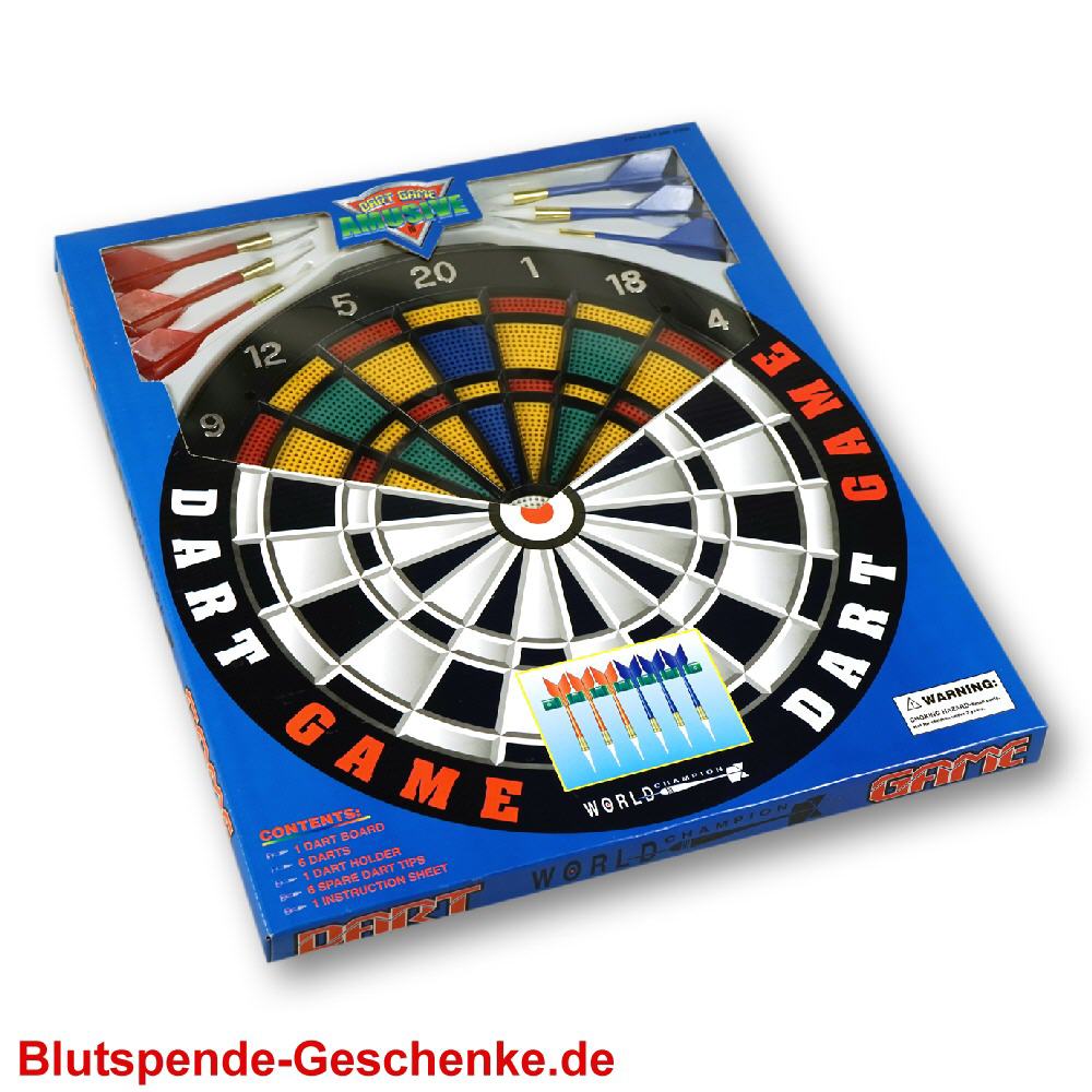 Blutspendegeschenk Dartspiel gross