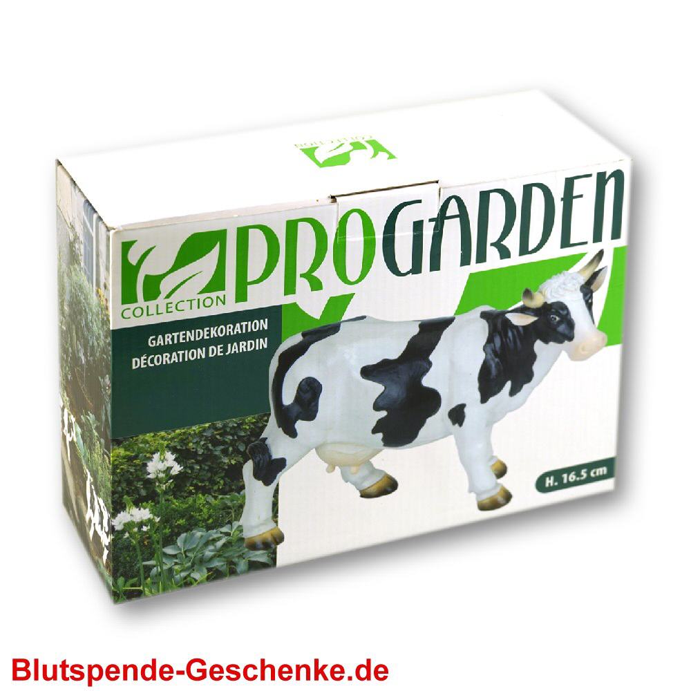 Blutspendegeschenk Deko-Kuh klein