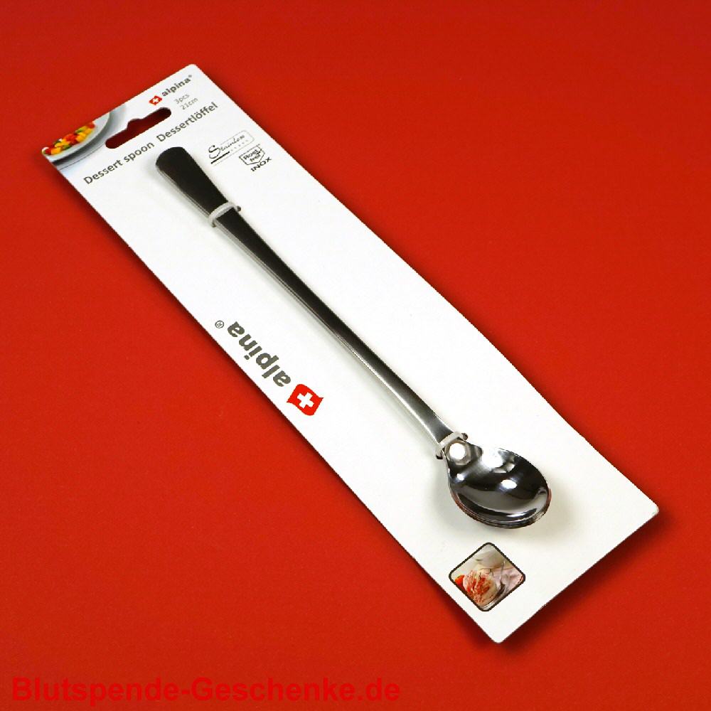 Blutspendegeschenk Dessertl&ouml;ffel