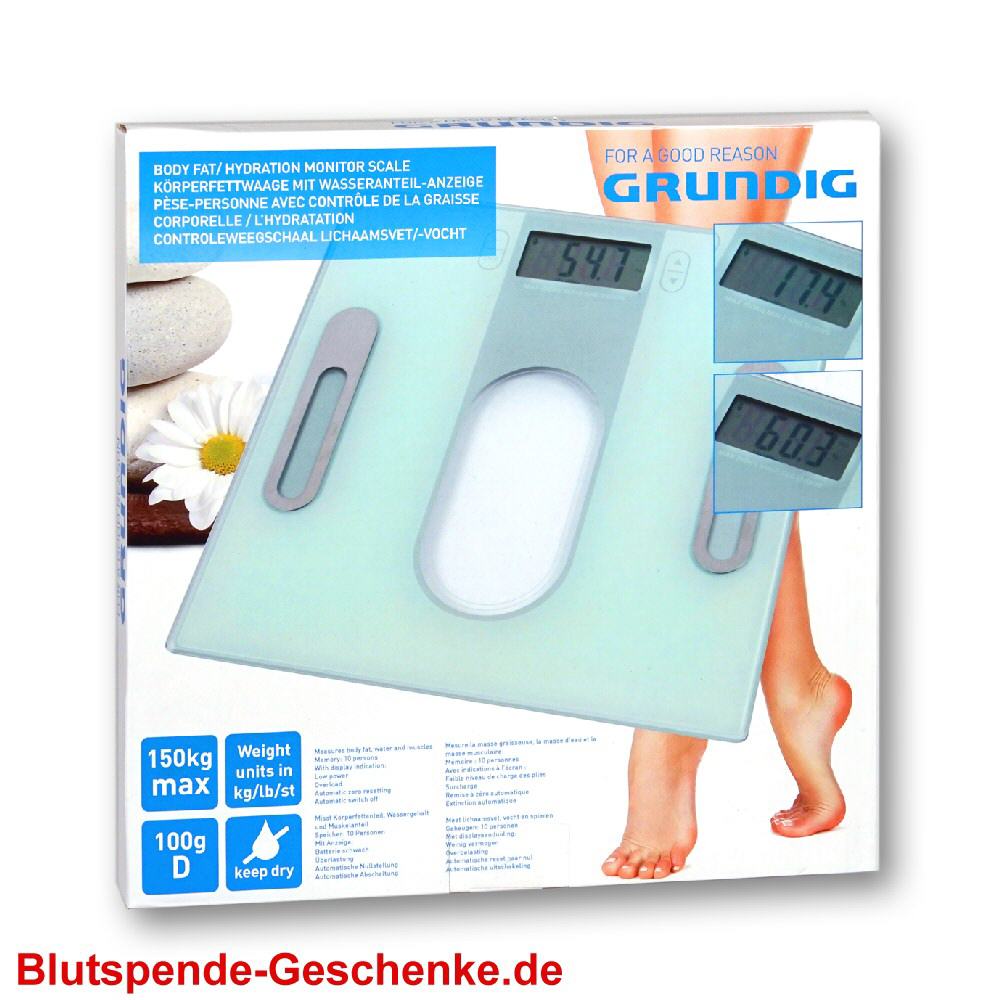 Blutspendegeschenk Waage