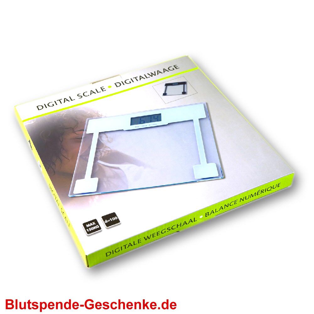 Blutspendegeschenk Personenwaage