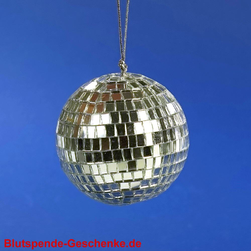 Blutspendegeschenk Disco-Kugel