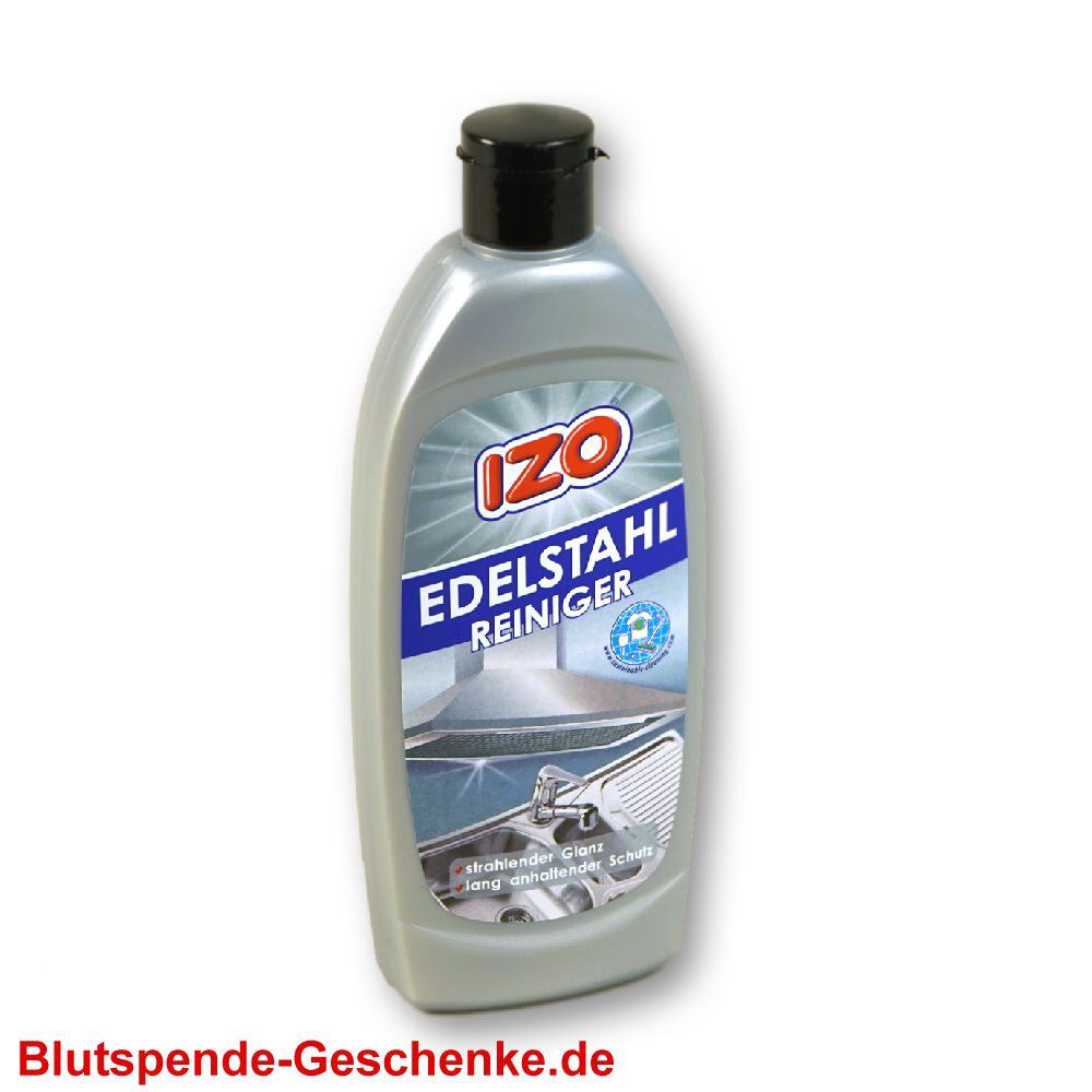 Blutspendegeschenk Edelstahl-Reiniger