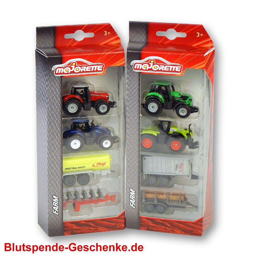 Blutspendegeschenk Farm-Fahrzeuge