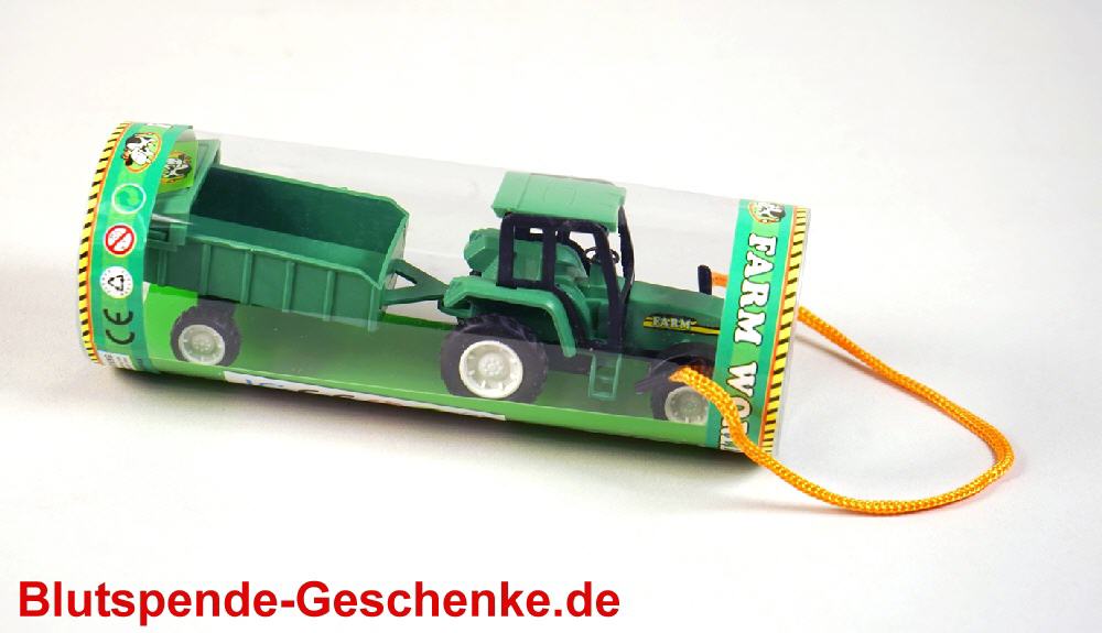 Blutspendegeschenk Farmtraktorset
