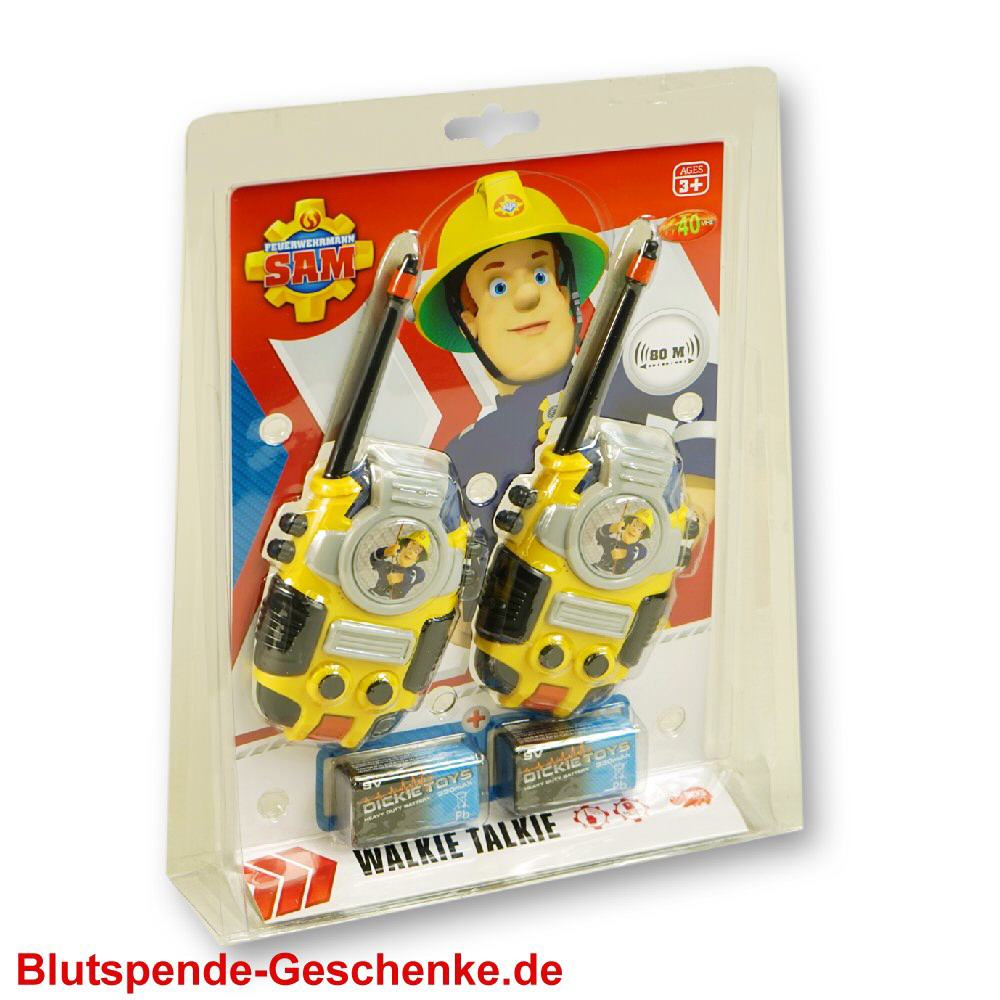 Blutspendegeschenk SAM Walkie Talkie