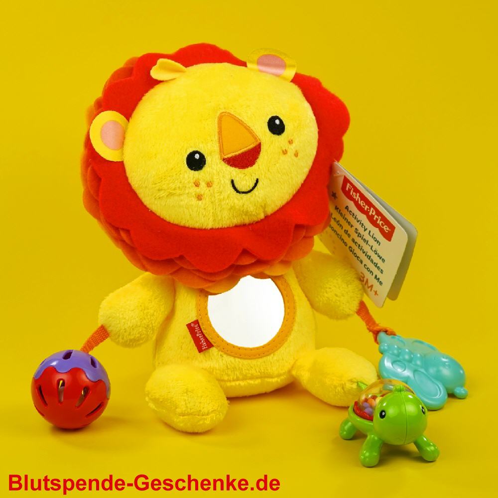 Blutspendegeschenk Fisher Price Lernspieltier