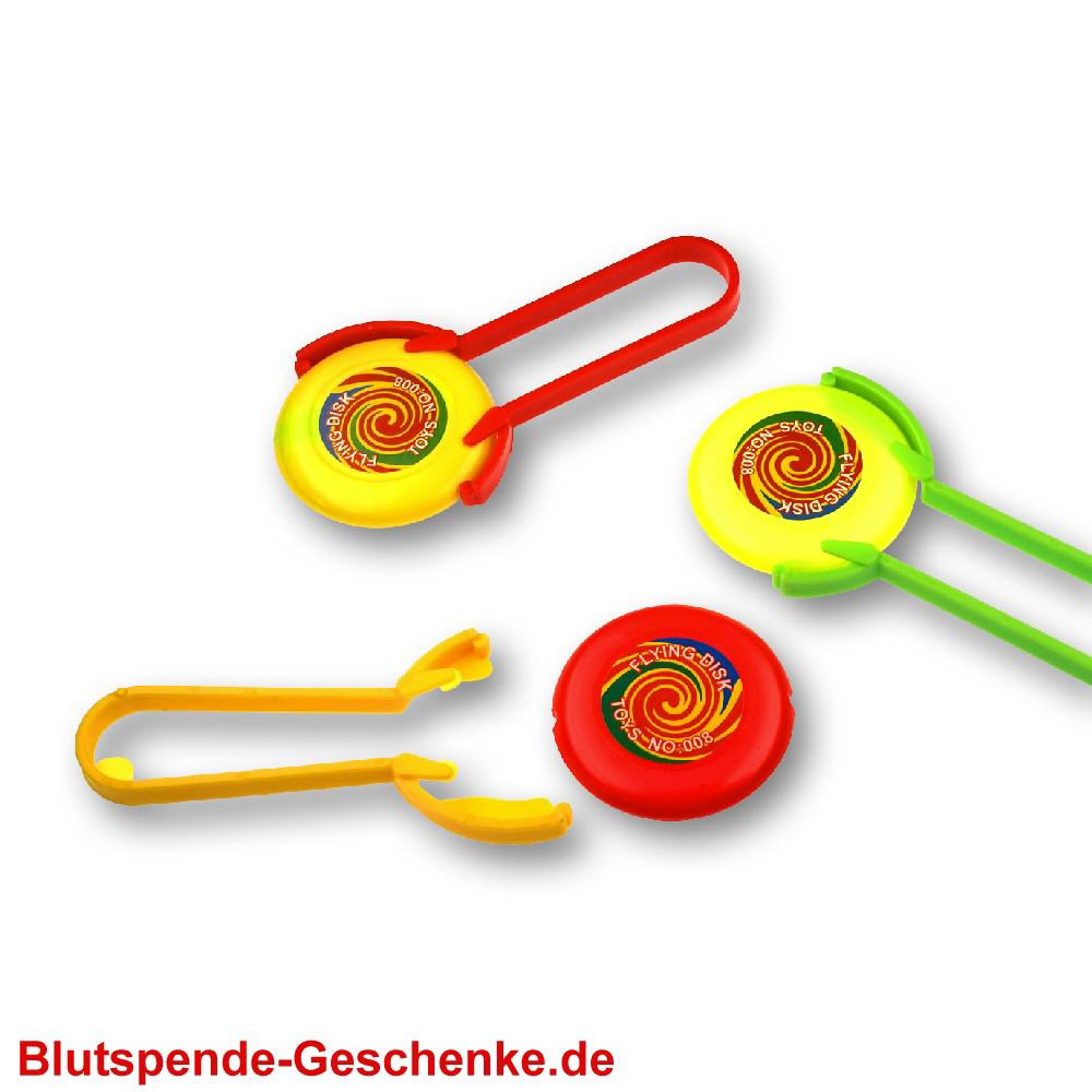 Blutspendegeschenk Fliegender Diskus