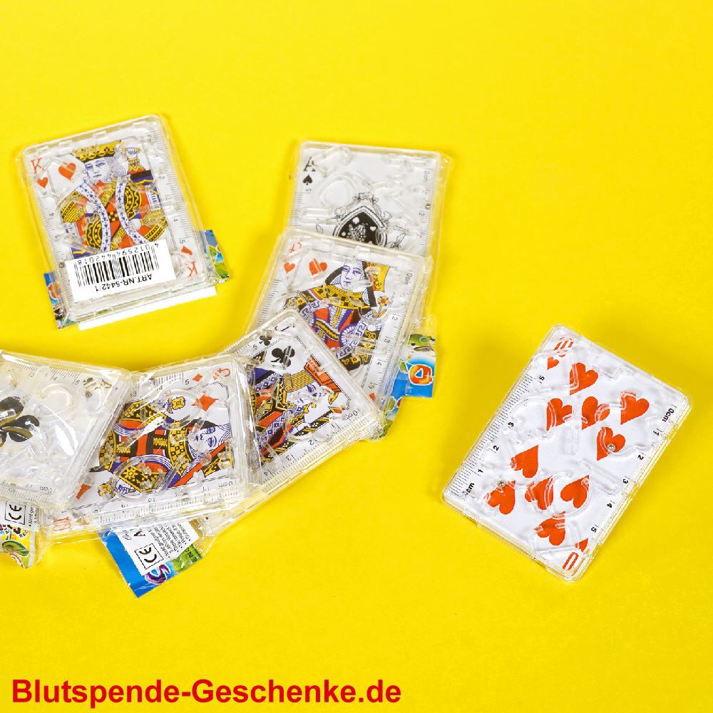 Blutspendegeschenk Labyrinth-Spiel