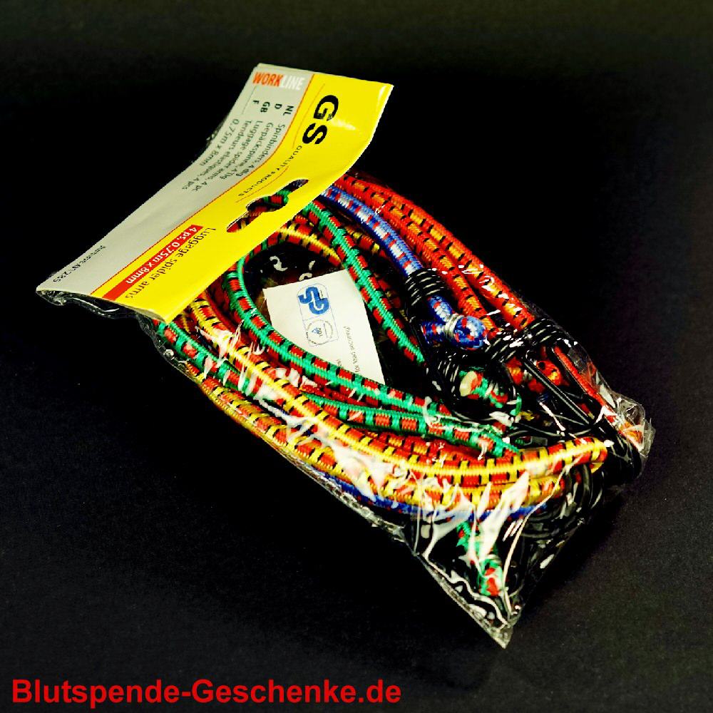 Blutspendegeschenk Gep&auml;ckspinne