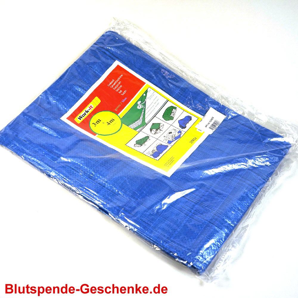 Blutspendegeschenk Gewebeplane