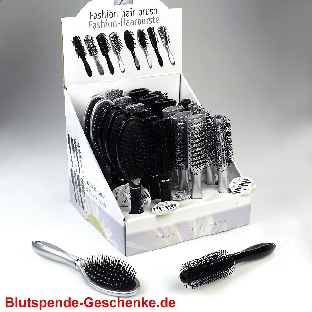 Blutspendegeschenk Haarb&uuml;rsten
