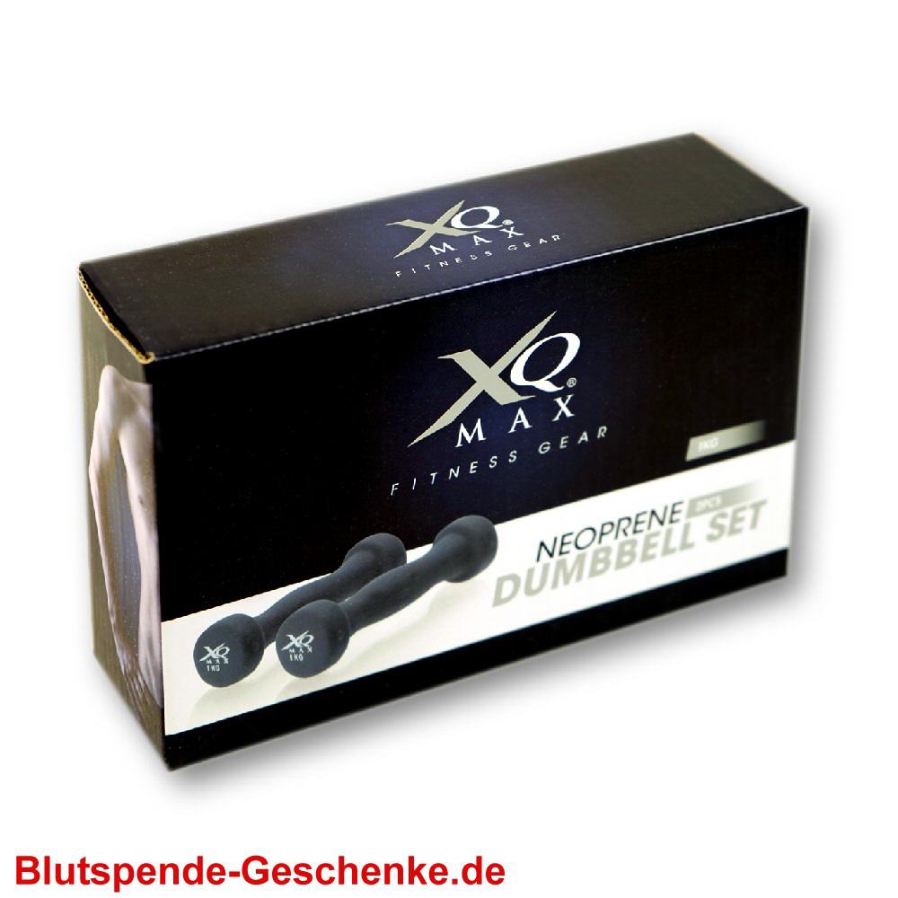 Blutspendegeschenk Hantel-Set