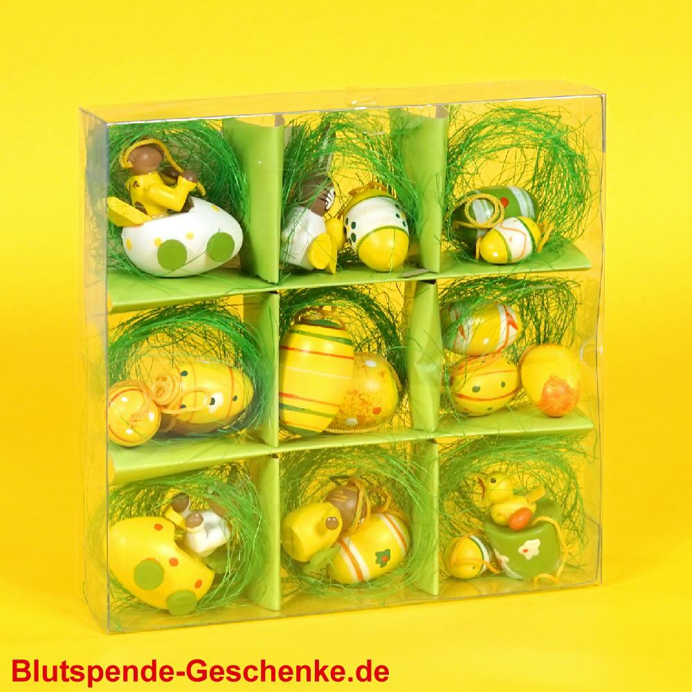 Blutspendegeschenk Osteranh&auml;ngerset