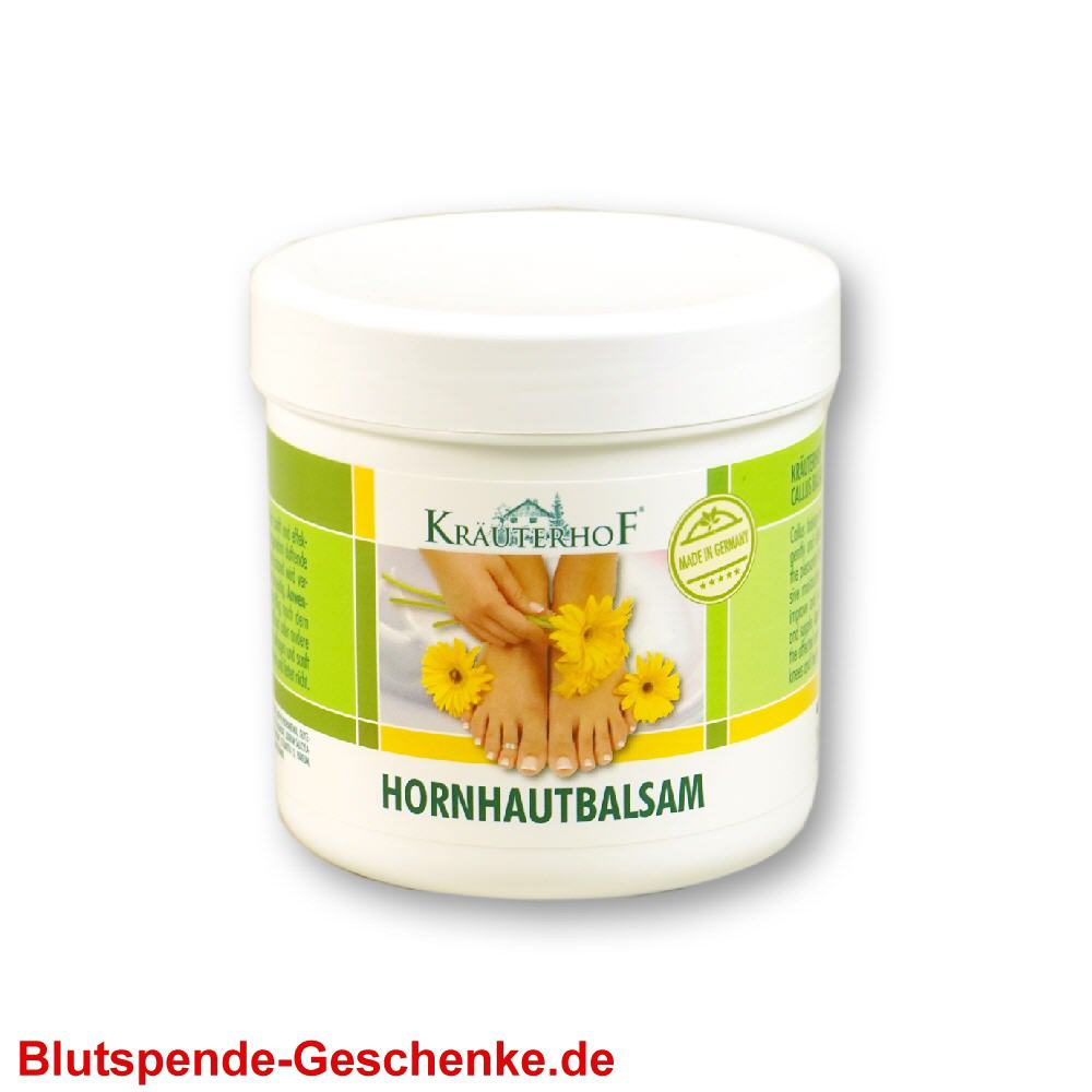Blutspendegeschenk Hornhautbalsam