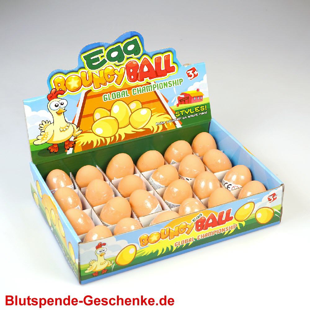 Blutspendegeschenk Lustiges H&uuml;pf-Ei
