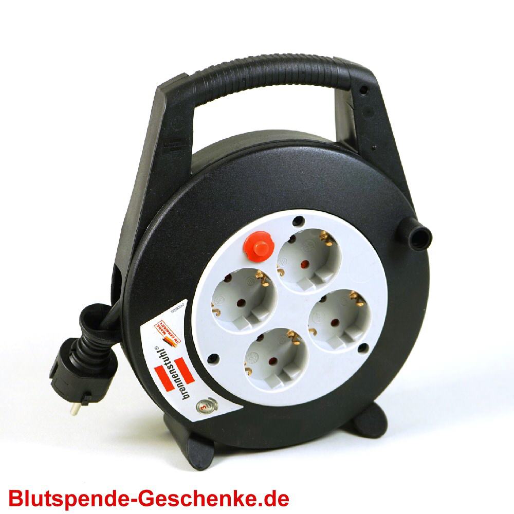 Blutspendegeschenk Kabeltrommel