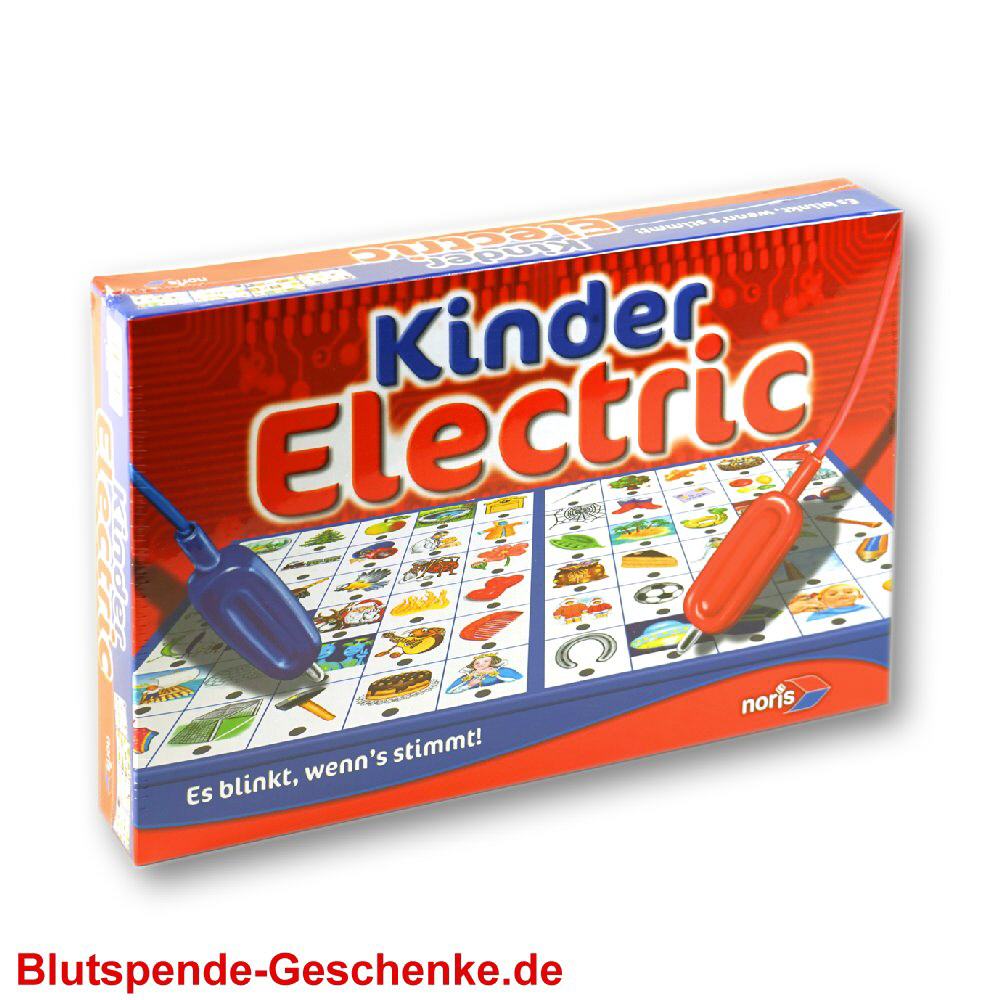 Blutspendegeschenk Kinder-Electric-Spiel