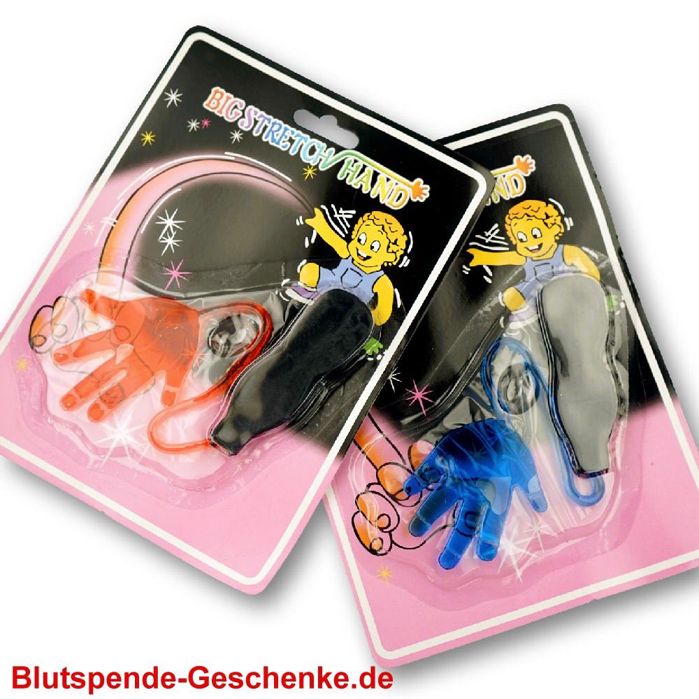 Blutspendegeschenk Fenster-Klatschhand