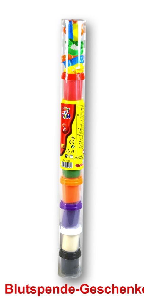 Blutspendegeschenk Knete und F&ouml;rmchen