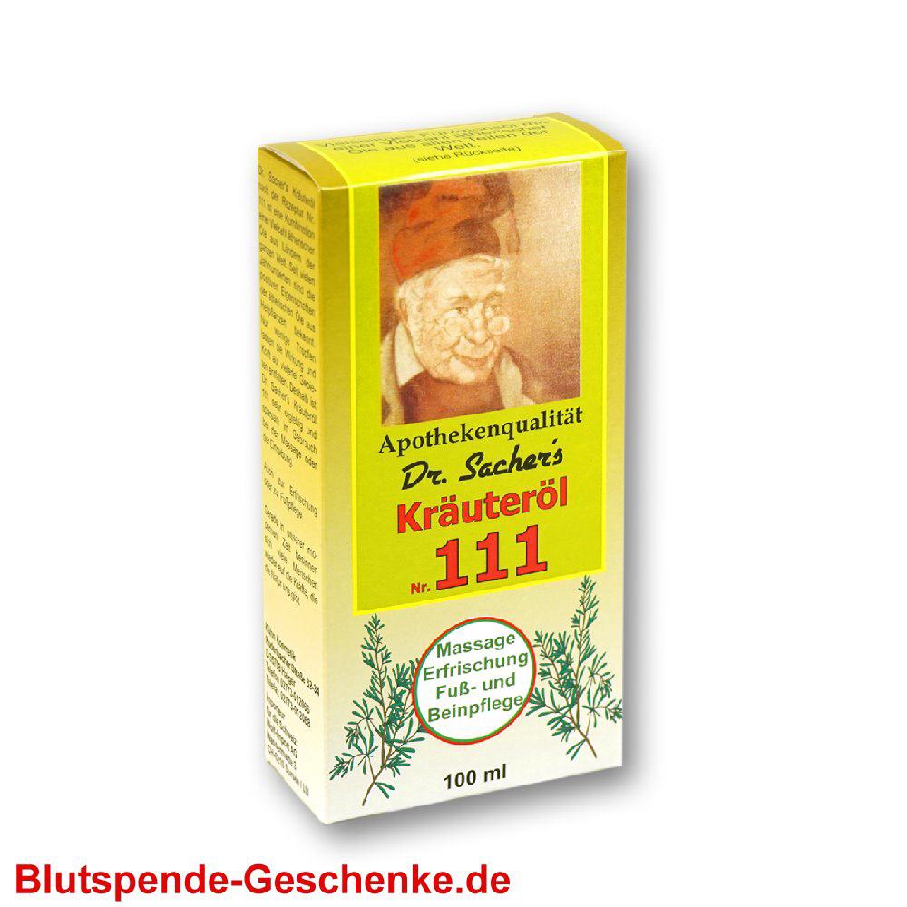 Blutspendegeschenk Kr&auml;uter&ouml;l