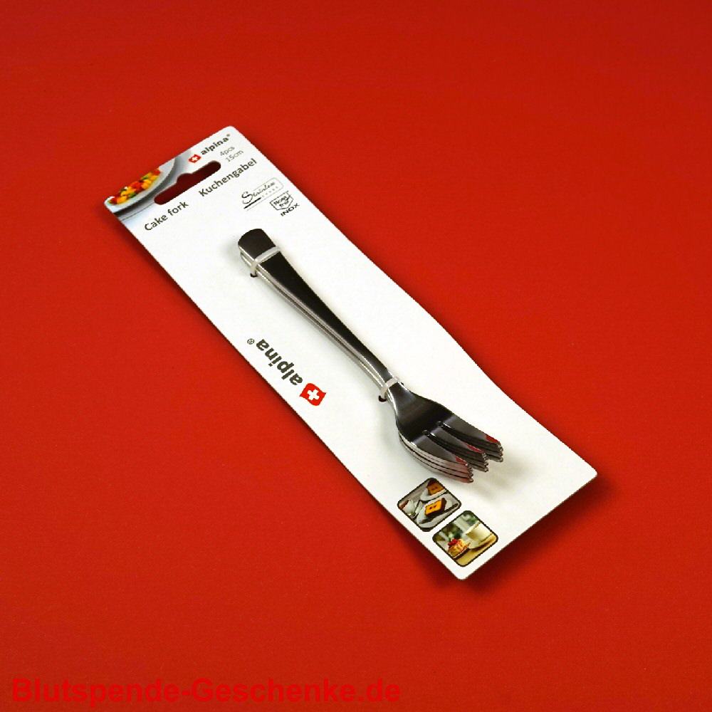 Blutspendegeschenk Kuchengabel
