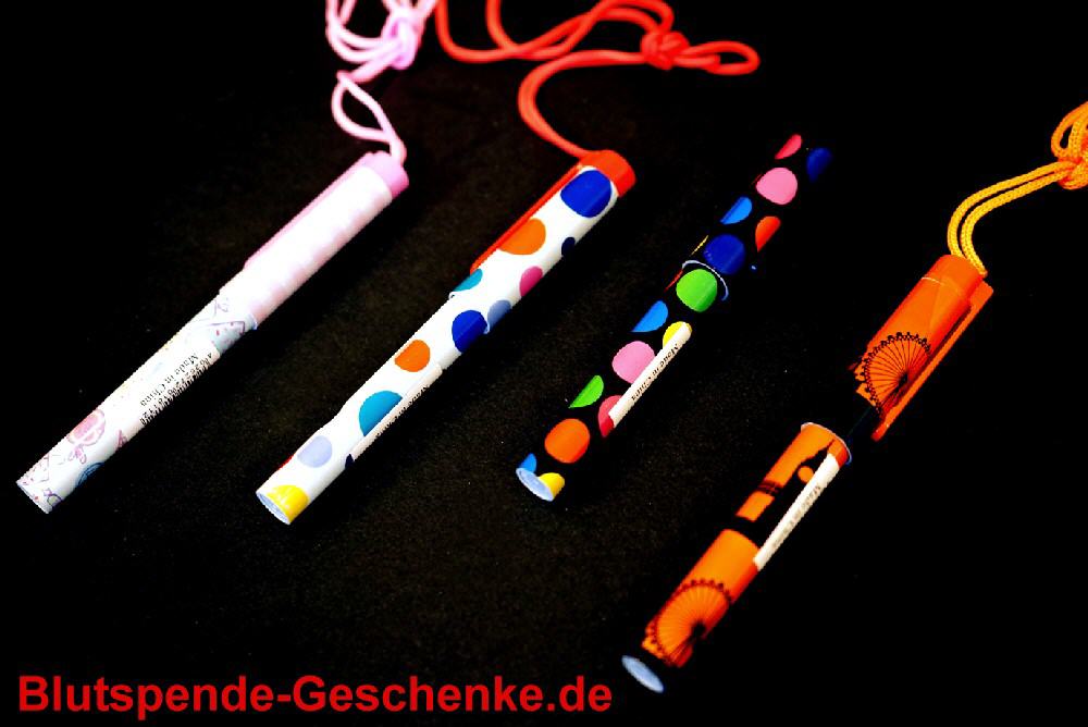 Blutspendegeschenk Kugelschreiber am Band