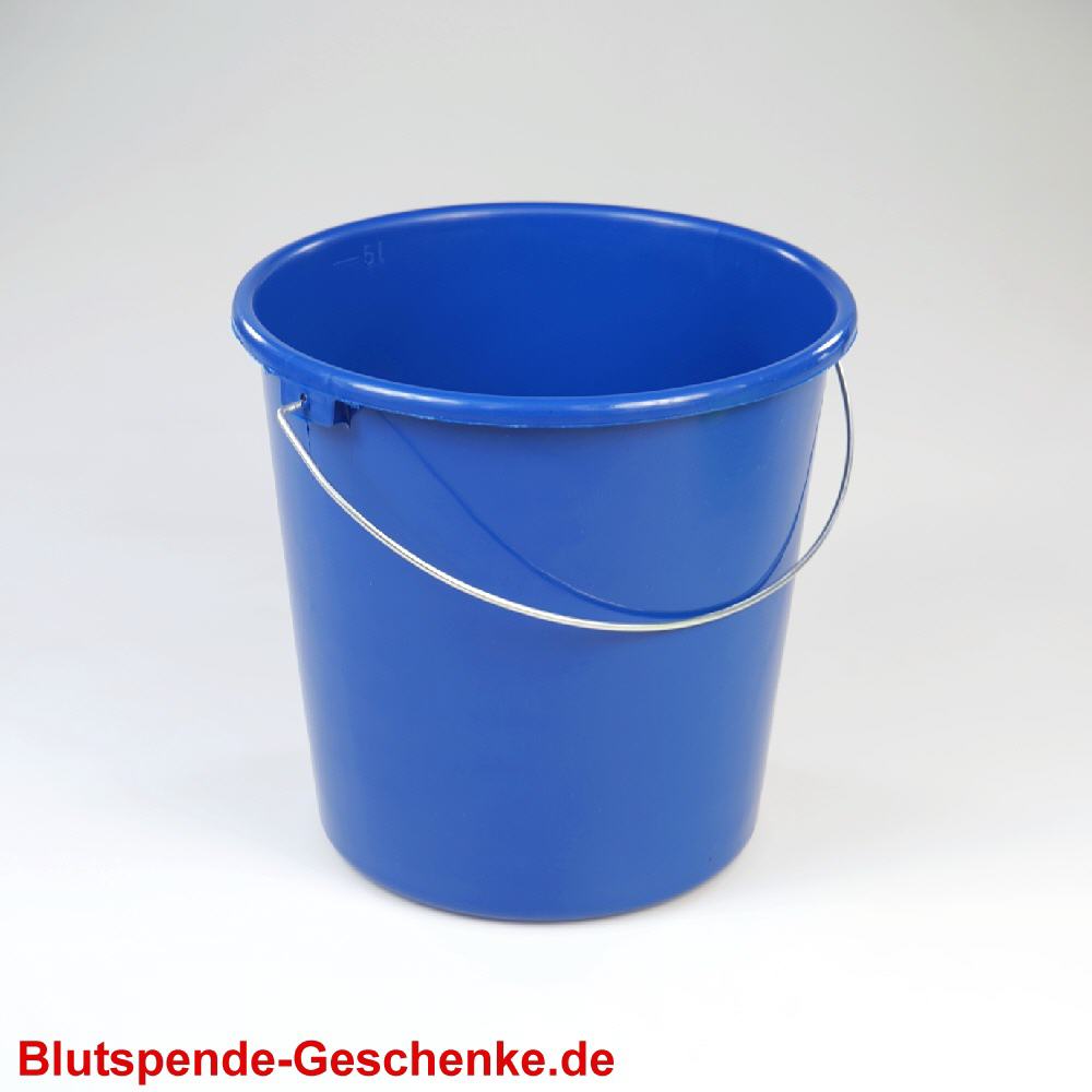 Blutspendegeschenk 5 Liter Kunststoffeimer