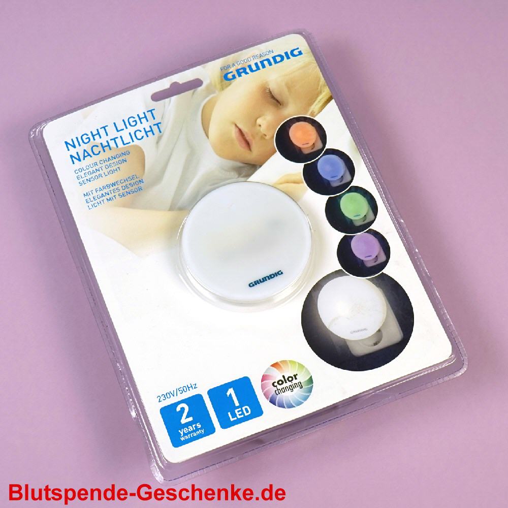 Blutspendegeschenk LED-Nachtlicht