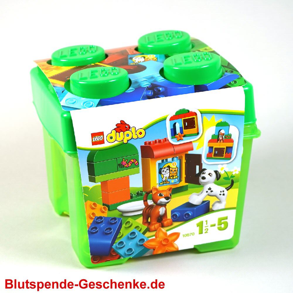 Blutspendegeschenk Lego Duplo Box