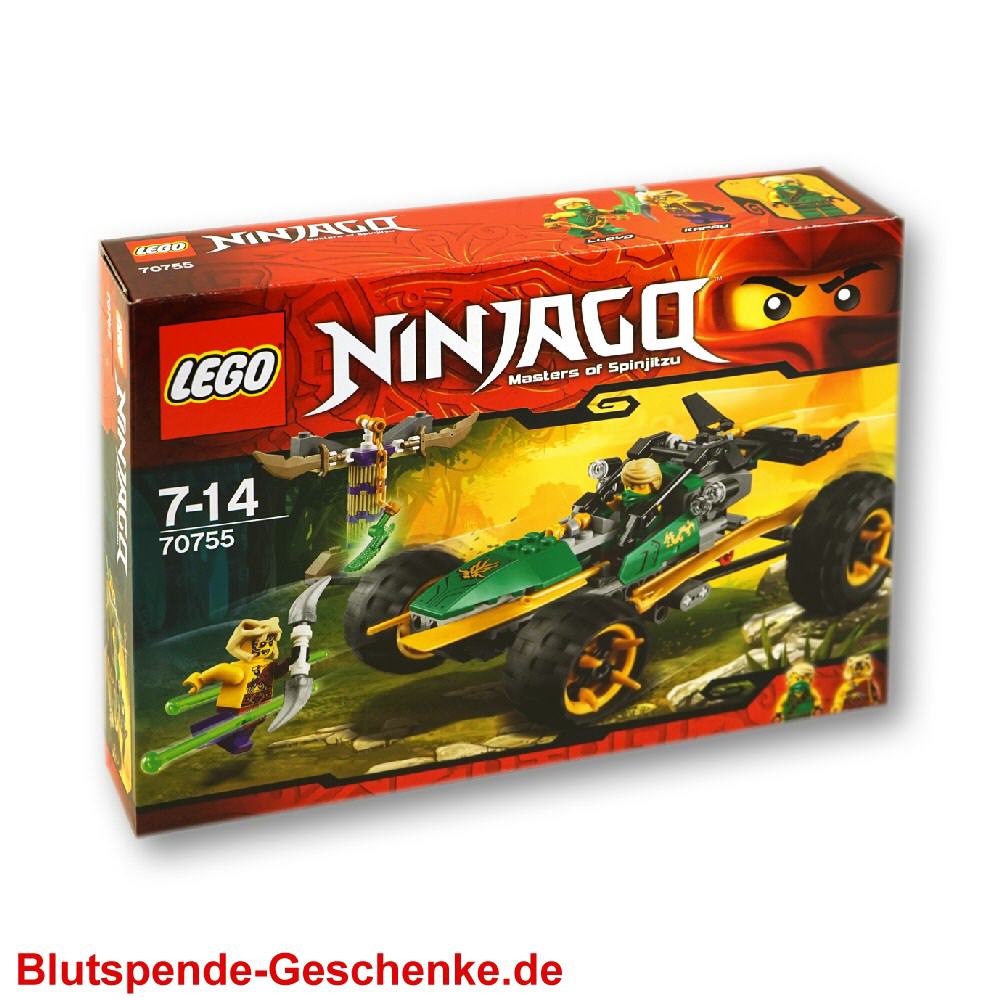 Blutspendegeschenk Lego Fahrzeug Ninjago